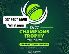 300/month 4K IPTV Live 03195716698 Watch Live Champions trophy Fast TV