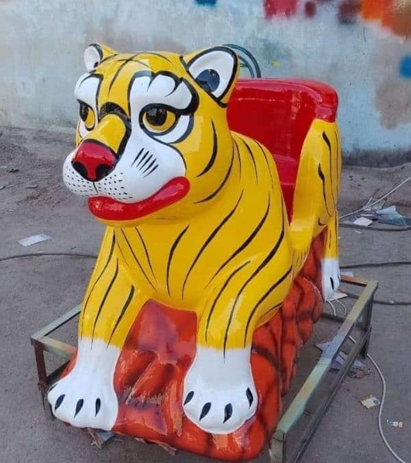 Token coin operated playland / kiddy rides 03167954243 ٹوکن والےجھولے 1