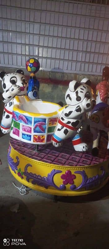 Token coin operated playland / kiddy rides 03167954243 ٹوکن والےجھولے 3