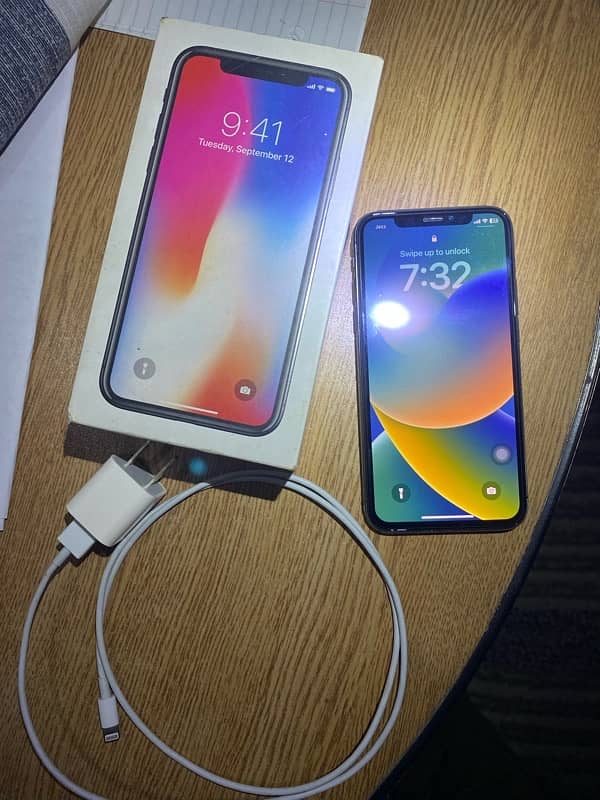 Iphone X PTA Approved 256 GB 4