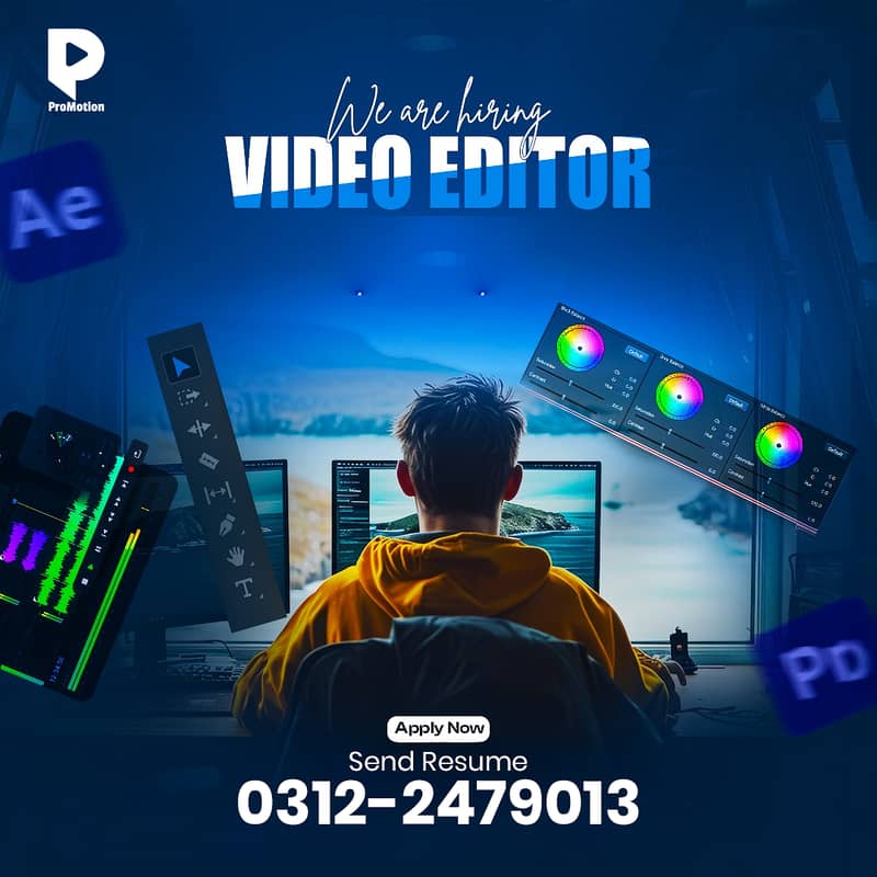 Hiring Video Editor (Adobe Premiere Pro, Capcut Desktop) 0