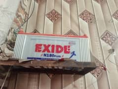 Exide Battery N 180 21 Plates