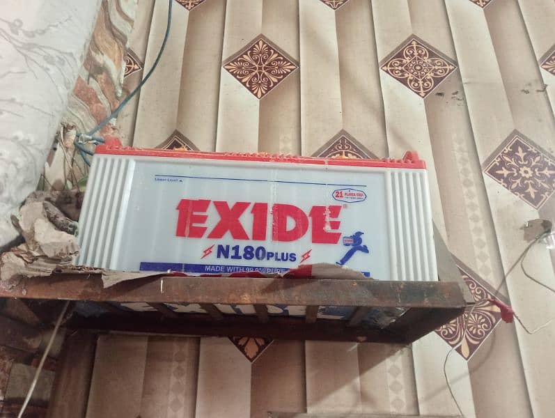 Exide Battery N 180 21 Plates 5