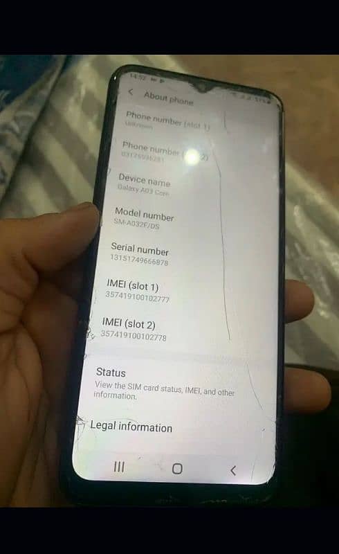 Samsung galaxy A03 core all ok 4