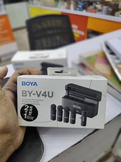 BOYA BY-V4U PROFESSIONAL 4 PERSON NOICE CANCELATION MIC 3 YEAR WARANTY