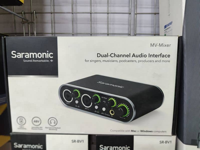 SARAMONIC PODCAST SETUP 2 MICS 1 PROFESSIONAL MIXER BEST DEAL 2