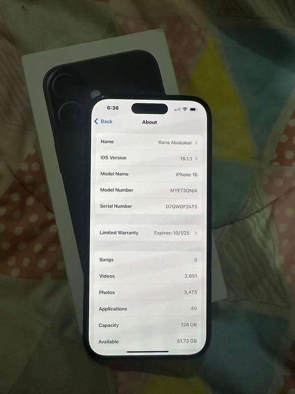 IPhone 16 (factory unlock) 4