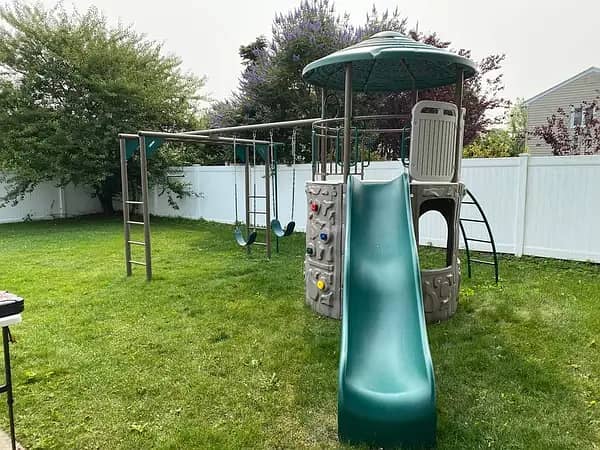 Swings|Slide|Seesaw|Marygoround|Bench|Gazibo|Tree House|Park Setup 11