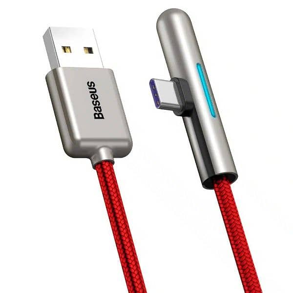 Baseus Iridescent Lamp USB To Type-C Data Cable 40w 1m 2