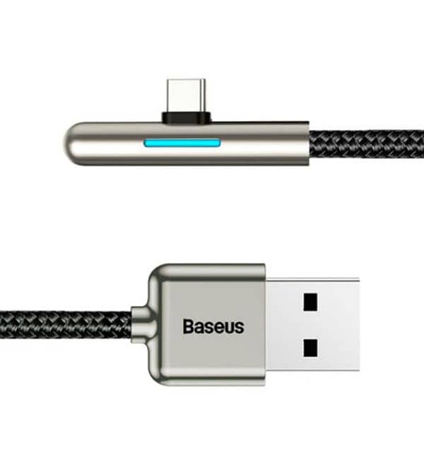 Baseus Iridescent Lamp USB To Type-C Data Cable 40w 1m 3