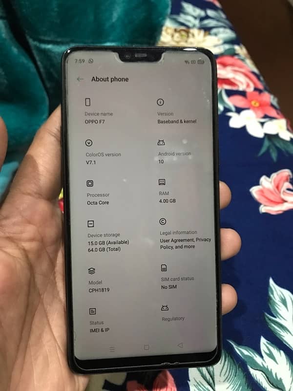Oppo f7 4gb/64gb 4