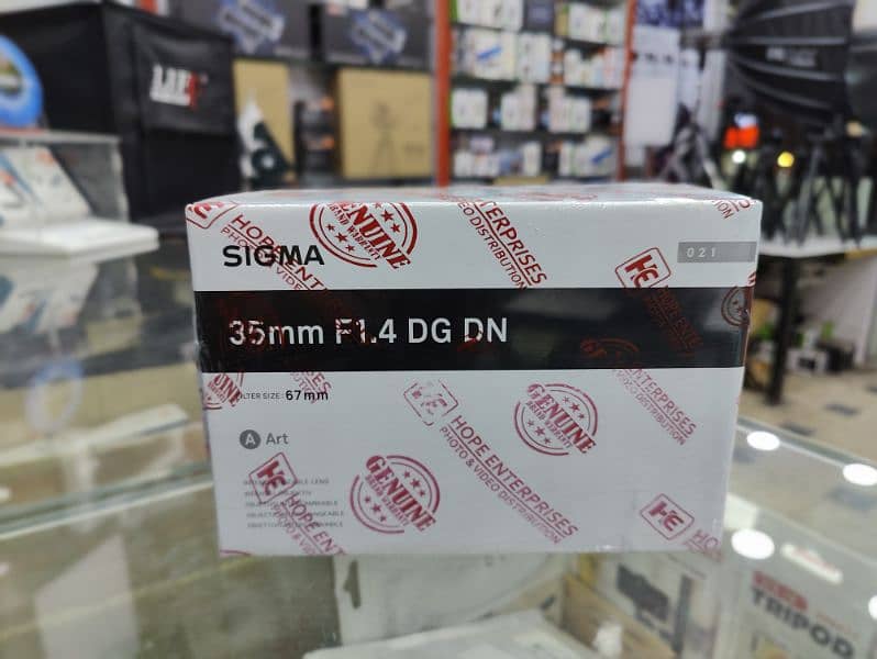 SIGMA 35MM F1.4 DG DN SEALD PACK ONE YEAR OFFICIAL WARRANTY 0