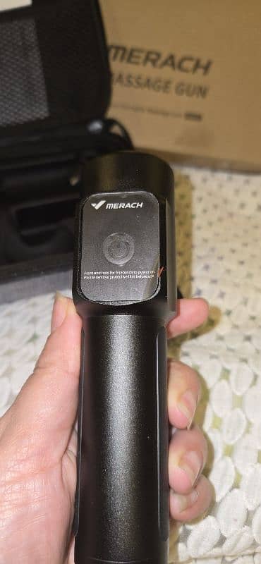 Brand new in box.  MERACH massage gun NANO . IMPORTED FROM USA 4