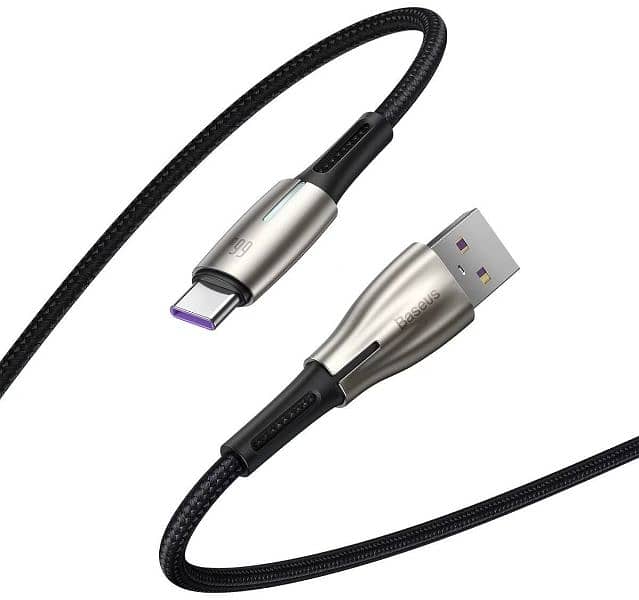 Baseus Water Drop charging Cable USB to Type-C 66W 1m 0