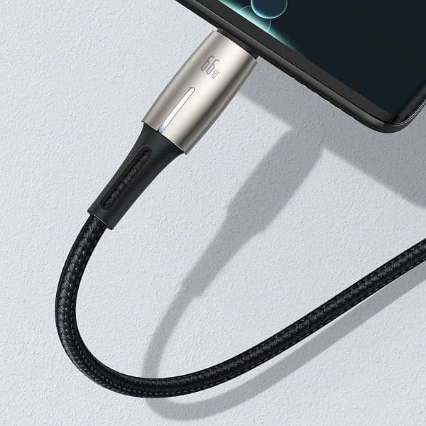 Baseus Water Drop charging Cable USB to Type-C 66W 1m 6