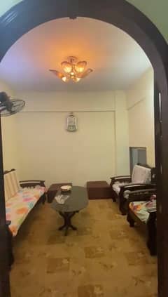 2nd Floor 3 Bed DD Flat For Sale In Gulshan-e-Iqbal Block 1