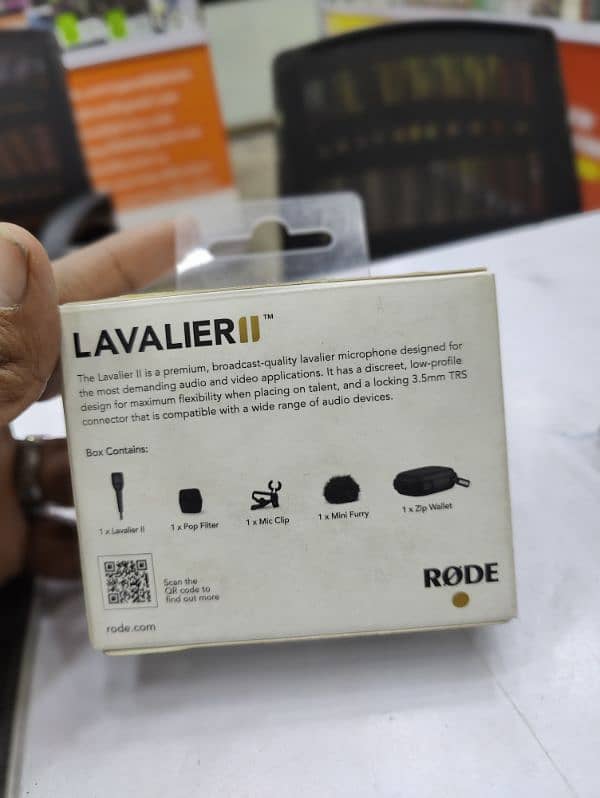 RODE LAVALIER II WIRE PROFESSIONAL MIC 1