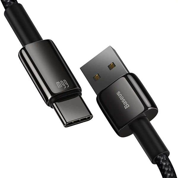 Baseus Tungsten Gold  USB to Type-C 66W Charging Cable 2