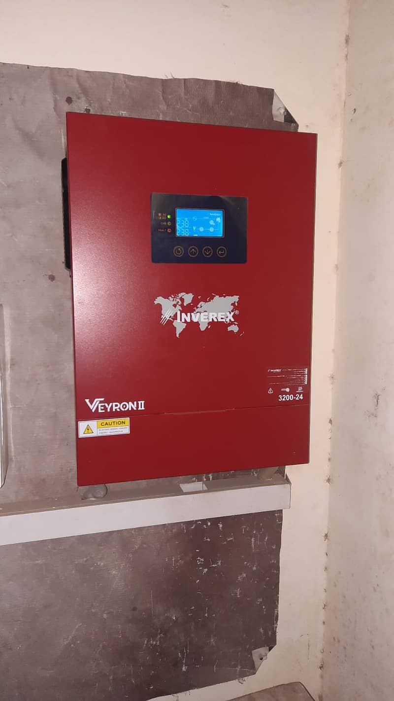 inverex 3.2 hybrid inverter PV4000 Watts Support 4