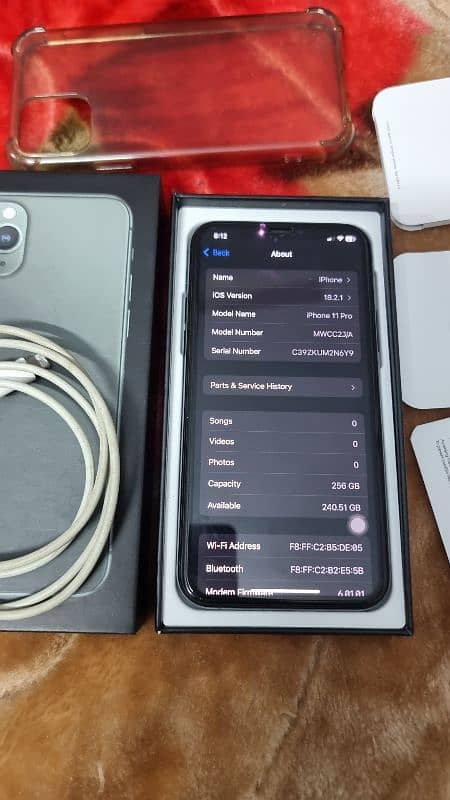 Apple iPhone 11 Pro Dual Sim PTA 256GB Waterpack 6