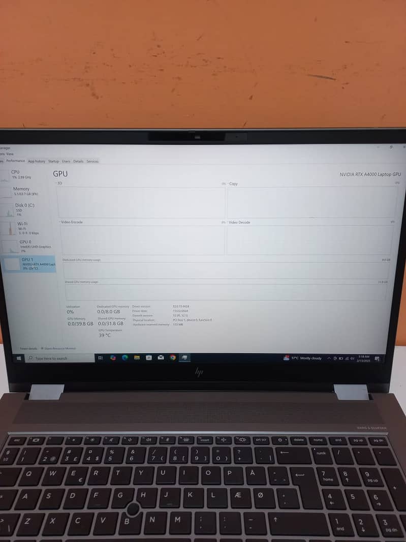 HP ZBook Fury 17.3 inch G8 Workstation 3