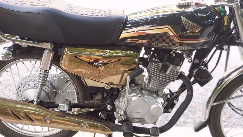 HONDA CG125 GOLD EDITION FOR SALE 2