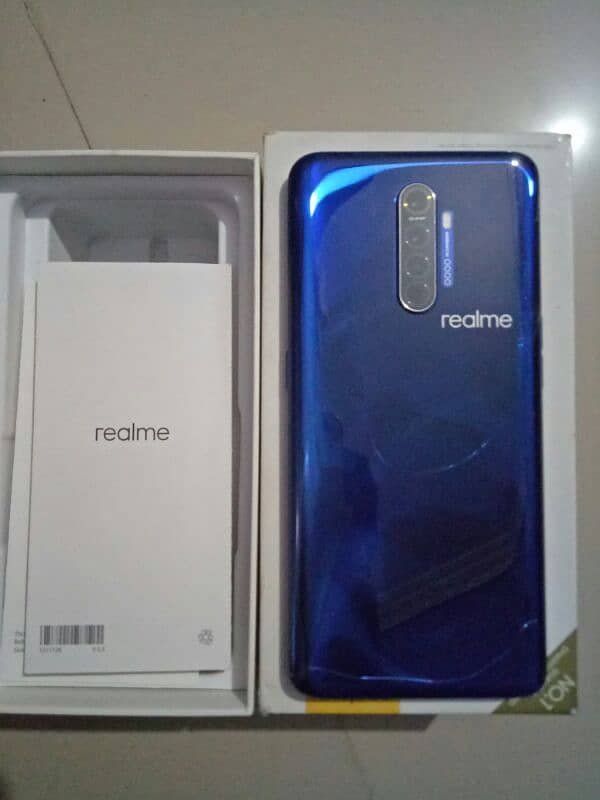 Realme x2 pro (12/256) inner lcd cracked (Non pta) 1