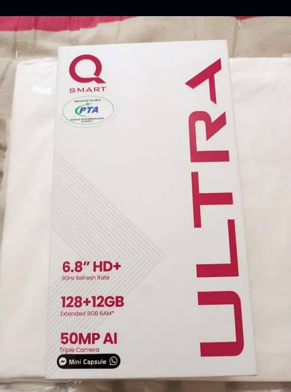 Q SMART ULTRA. 7 month use only  . 6+6 gb ×128gb. . 3