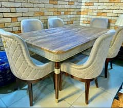 6 chair dining set