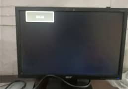 Acer LCD monitor desktop computer Screen. 18 inch