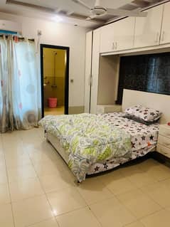 Corner furnished 2 bedroom apartment for rent in phase 4 civic centre bahria town rawalpindi