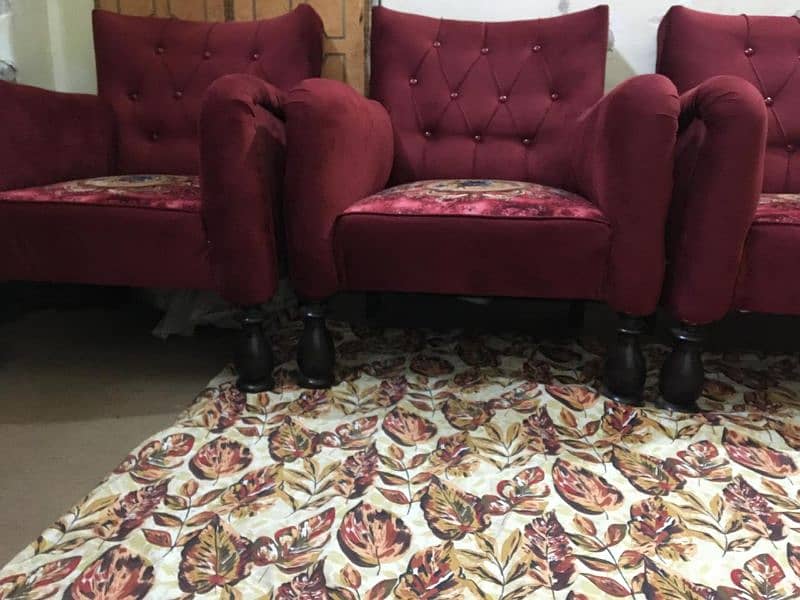 New sofa 5 seater set branded urgent sale 3