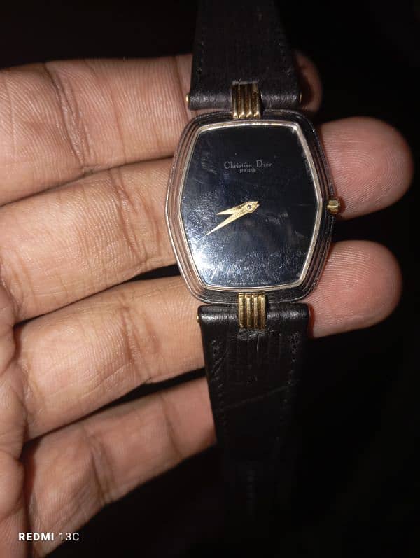 vintage christian Dior cd watch 0