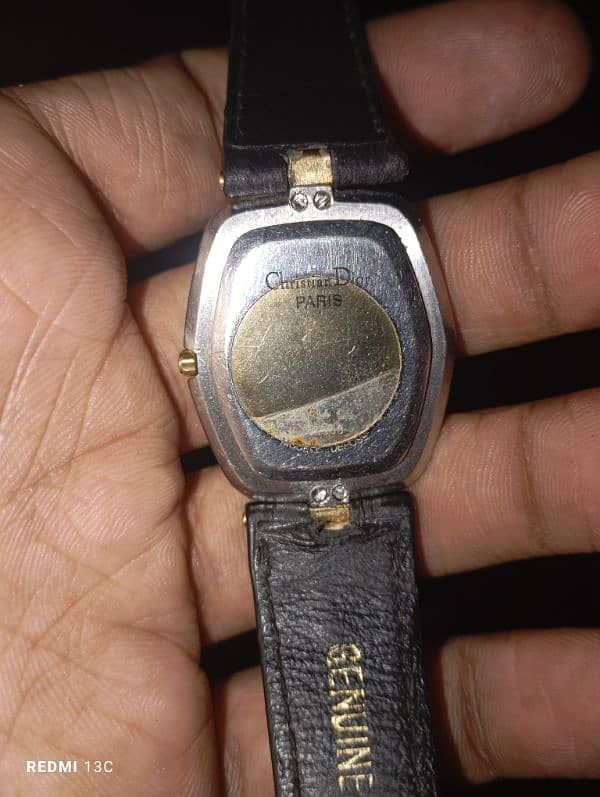 vintage christian Dior cd watch 1