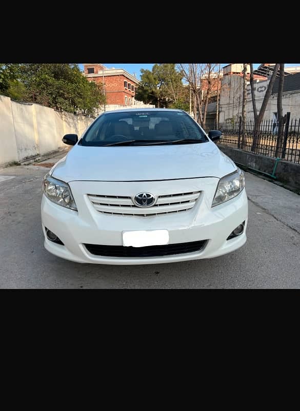 Toyota Corolla XLI 2009 0