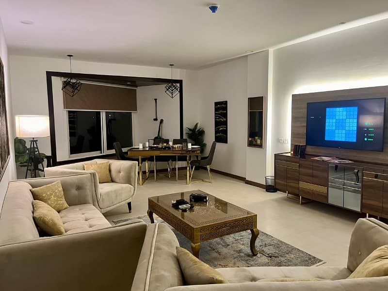 Luxury 1 Bed Furnished apartment availabel for rent Penta square mall Dha Phase 5. 0