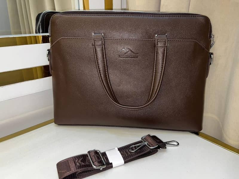 Kangaroo Bag / Leather laptop Bags / leather office bags / laptop bag 0