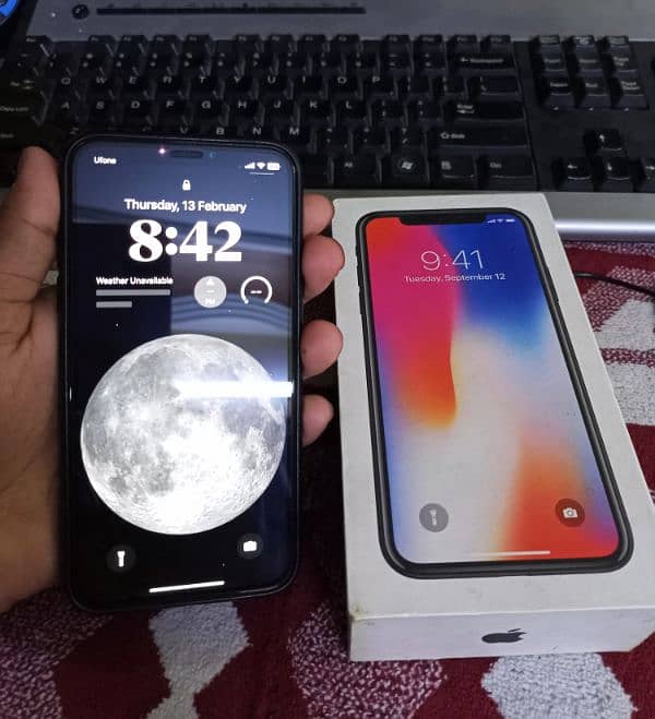 iphone X PTA approved 64Gb FU 0