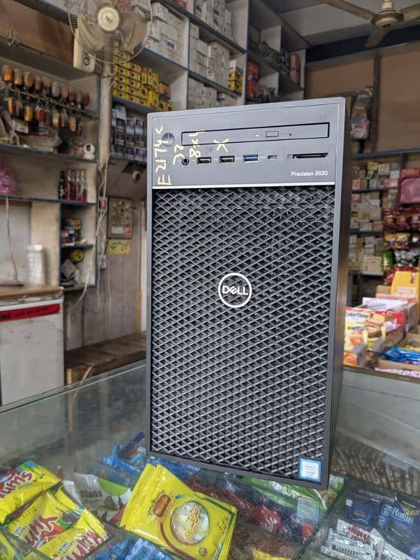 Dell Precision 3630 Tower E-2174G 16GB 480gb ssd 0