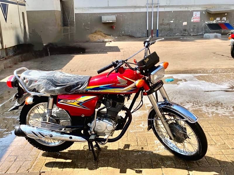 honda cg 125 2019 karachi number 2