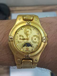 Swistar 22k gold electroplated