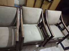 4 comfortable chairs available for sale