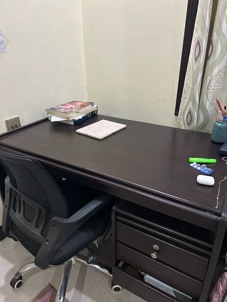 study or office table with chair 0