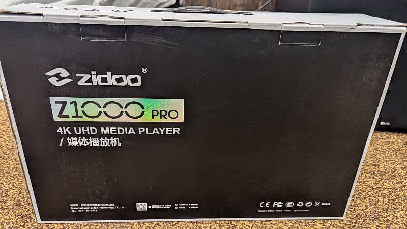 Zidoo Z1000 Pro 4K HDR10 ATMOS Klipsch Marantz Denon Yamaha 3