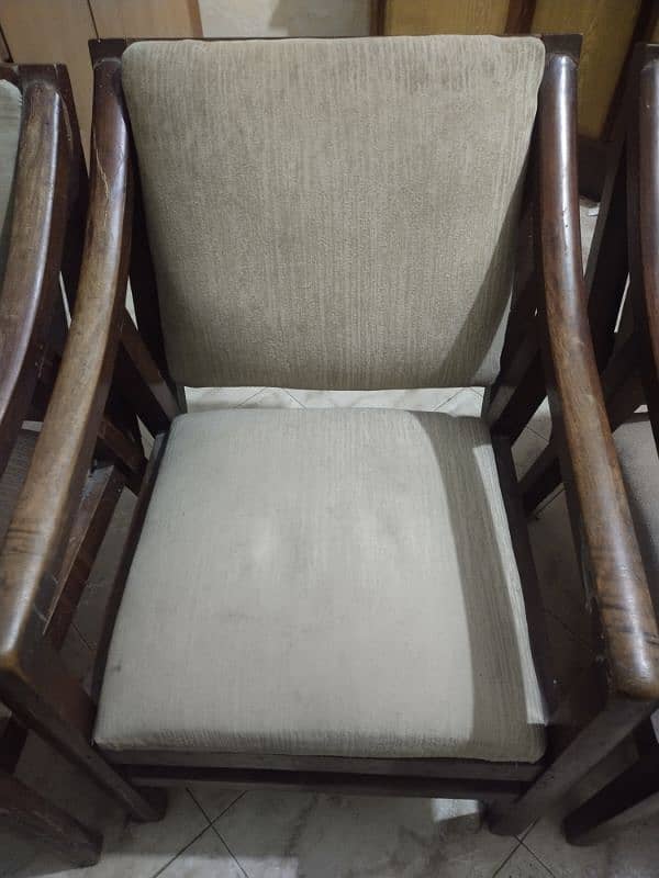 4 comfortable chairs available for sale 3