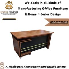 Office Table//Executive Table//Workstation//Boss Table//wooden Table