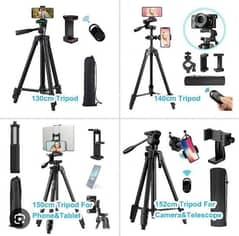 ALL TYPES OF PROFESSIONAL STANDS CAMERA AND MOBILE