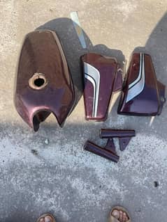 Honda 125 fuel tank and tappay