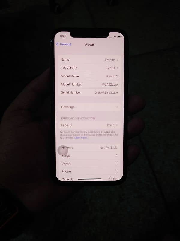 iPhone X 64GB Non PTA Non Active Factory Unlocked 5