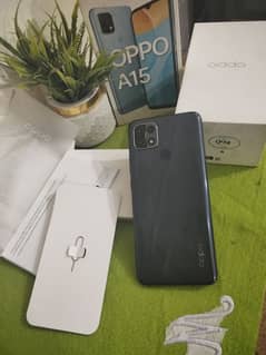 Oppo A15 (Blue) (6 months Used)